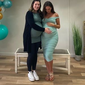 Club L London dress maternity or event dress
